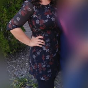 Maurices Dress Medium Fall Colors